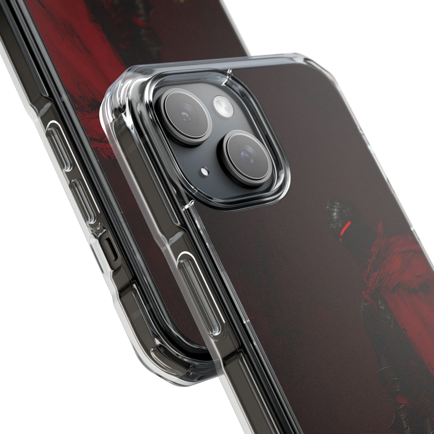 Red Knight Magnetic Clear Case