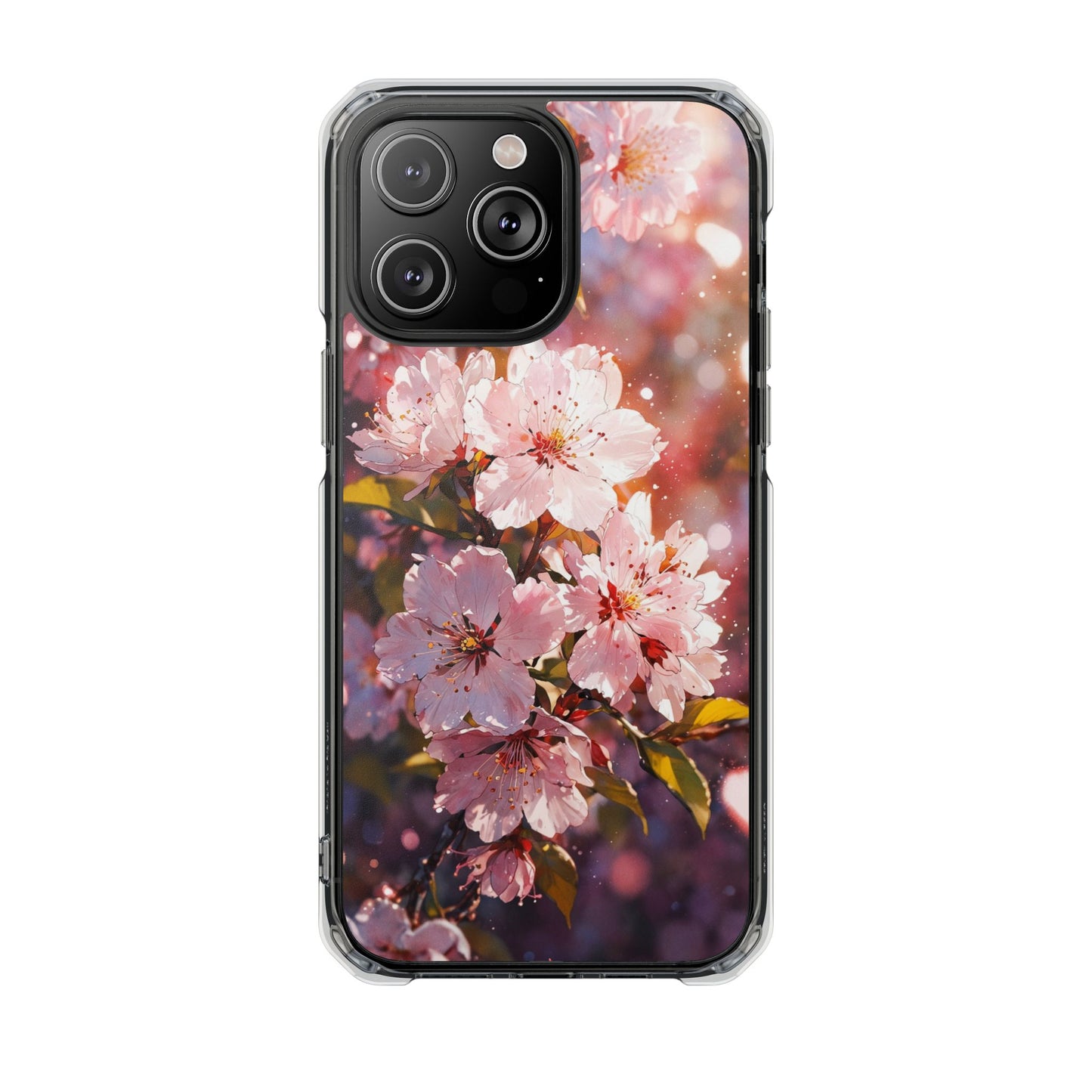 Cherry Blossom Case |Clear Magnetic