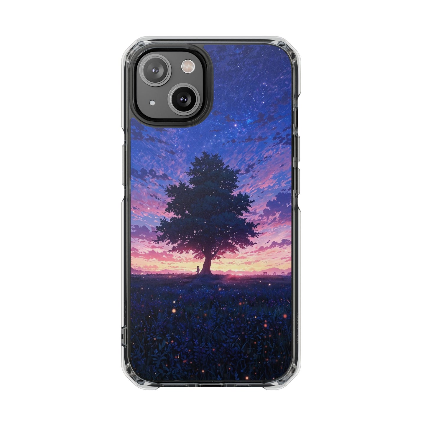 Night Sky Tree Case | Clear Magnetic