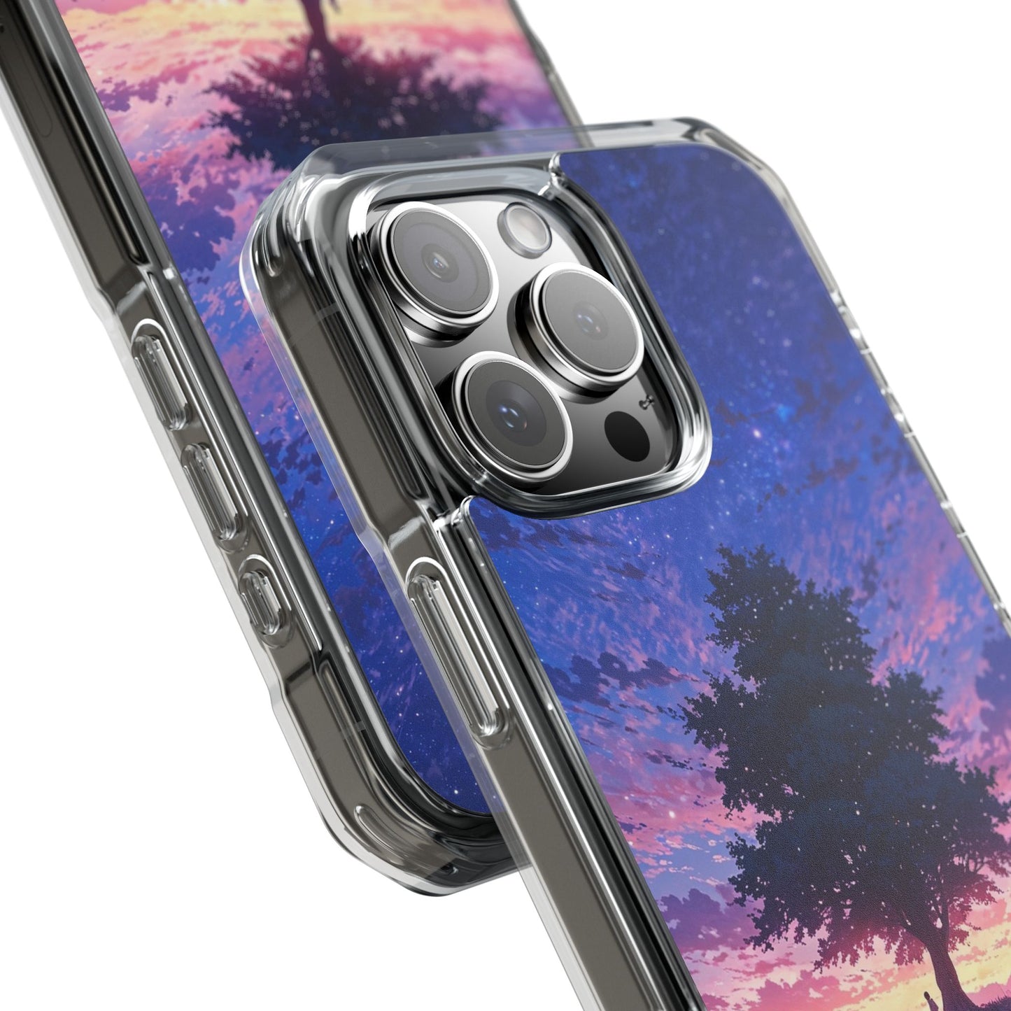 Night Sky Tree Case | Clear Magnetic