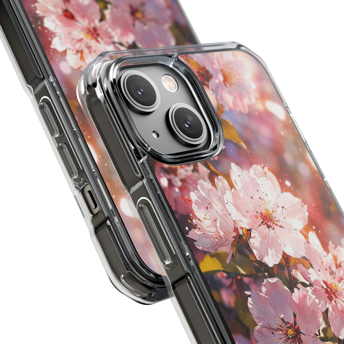 Cherry Blossom Case |Clear Magnetic