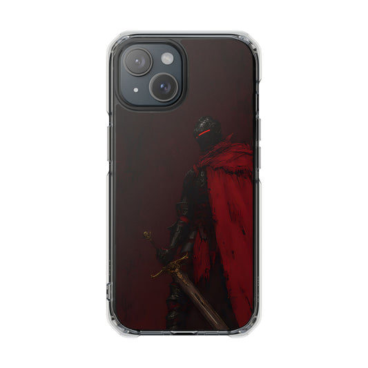 Red Knight Magnetic Clear Case