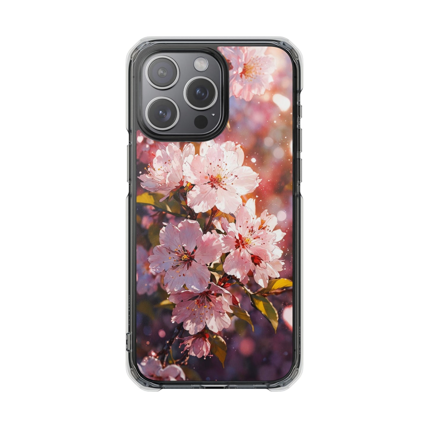 Cherry Blossom Case |Clear Magnetic