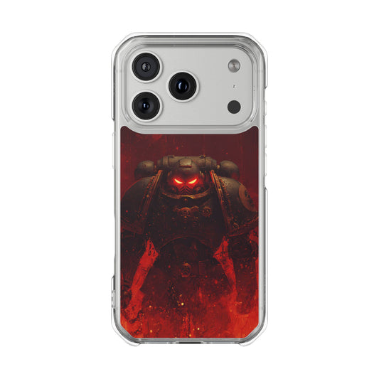 Warhammer 40k Red Case | Clear magnetic