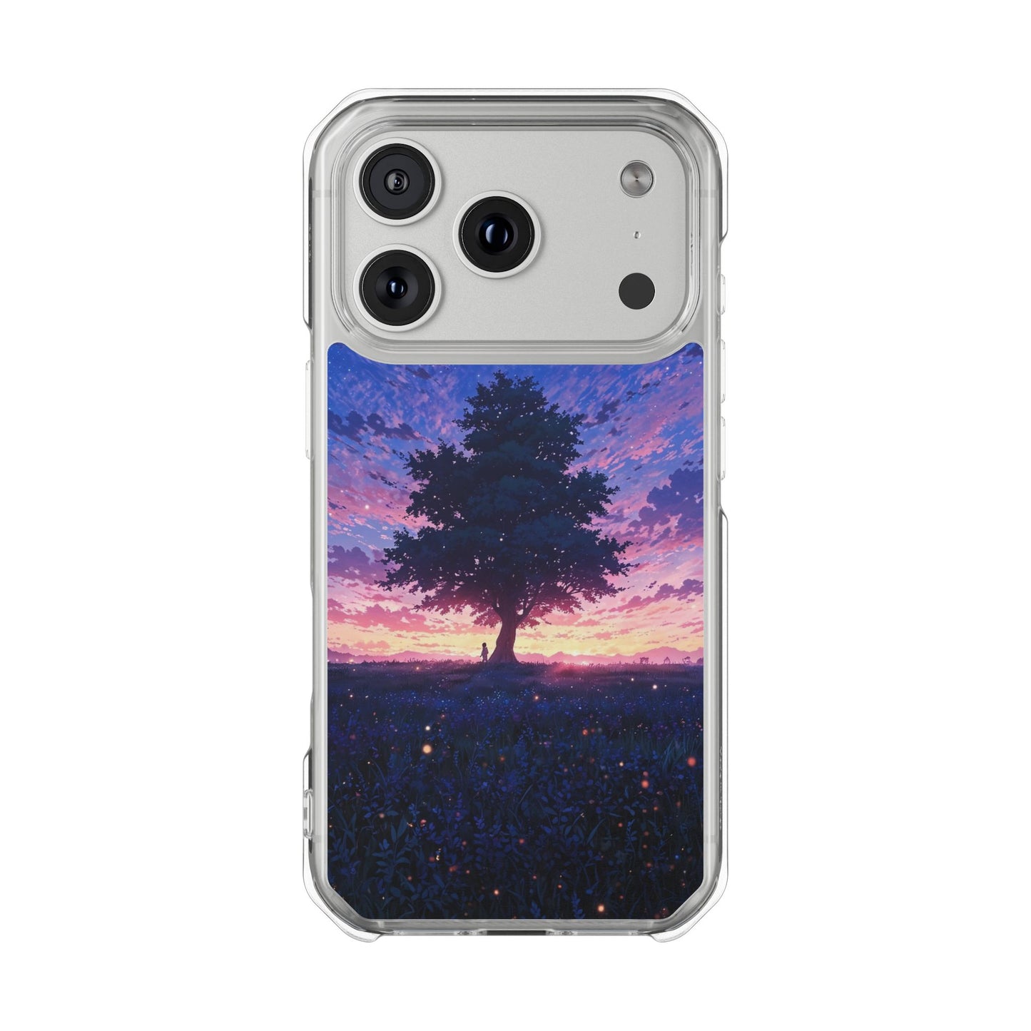 Night Sky Tree Case | Clear Magnetic