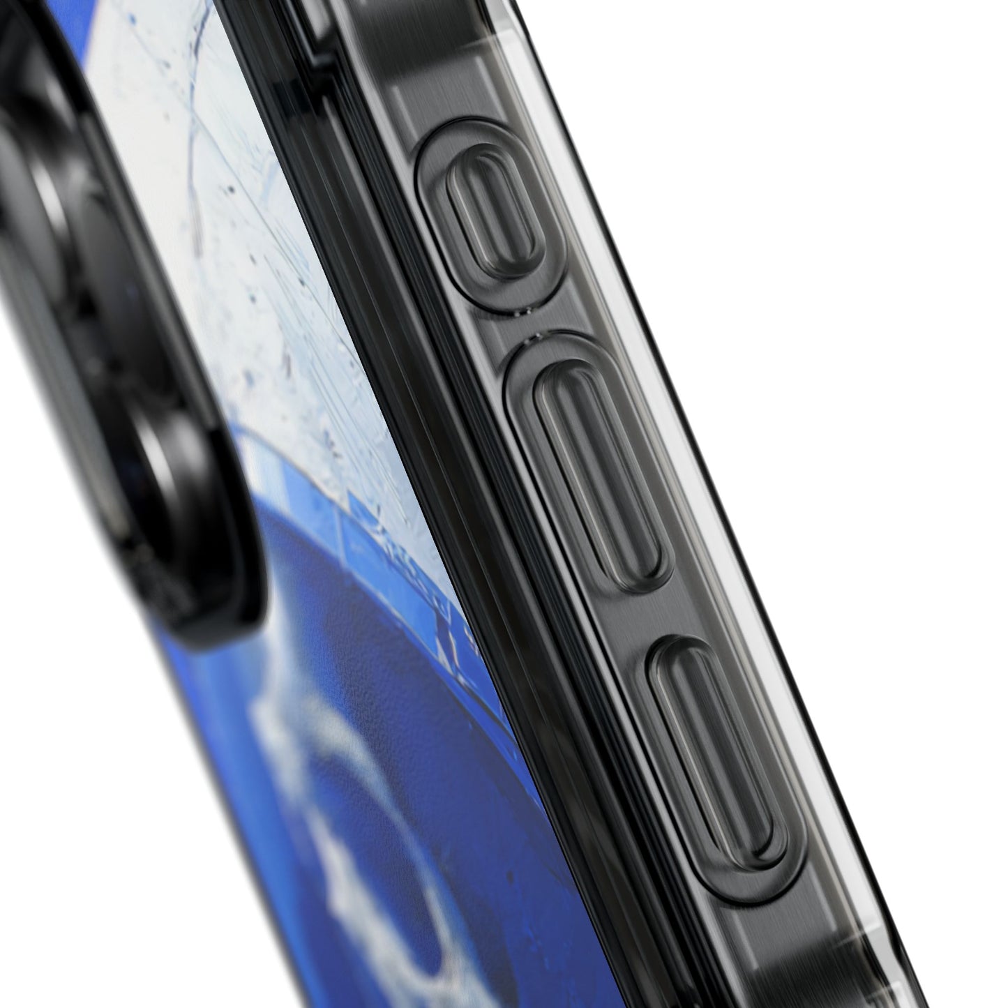 Blue Astronaut Skull | Clear Magnetic