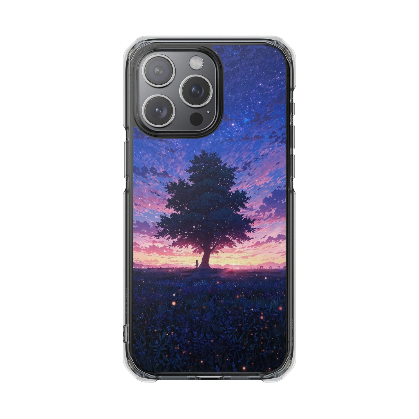 Night Sky Tree Case | Clear Magnetic