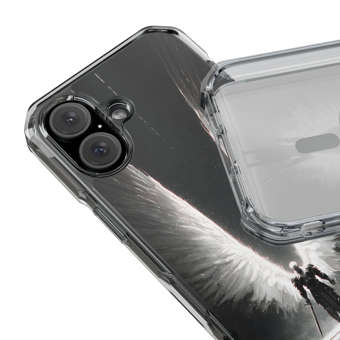 Angle Knight Case | Clear Magnetic