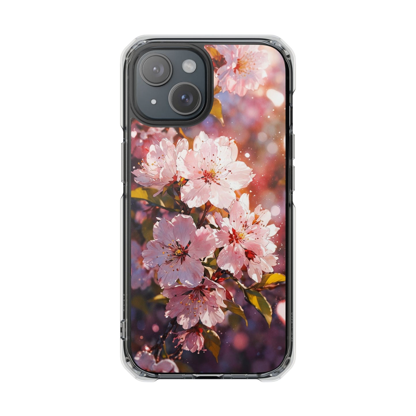 Cherry Blossom Case |Clear Magnetic