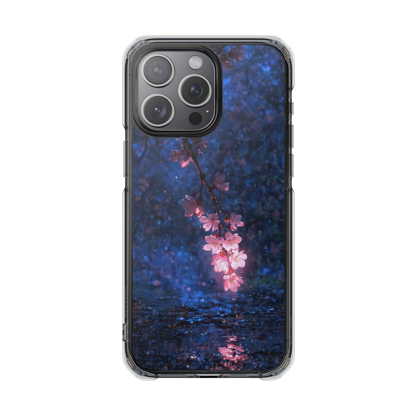 Floral Night Case |Clear Magnetic