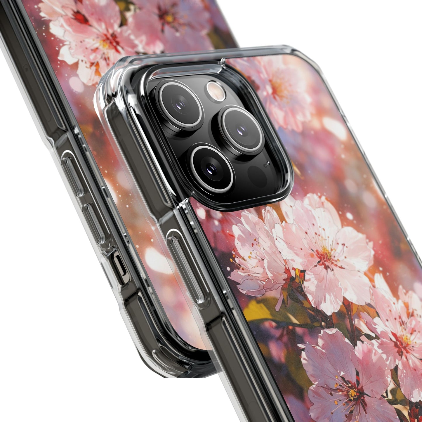 Cherry Blossom Case |Clear Magnetic