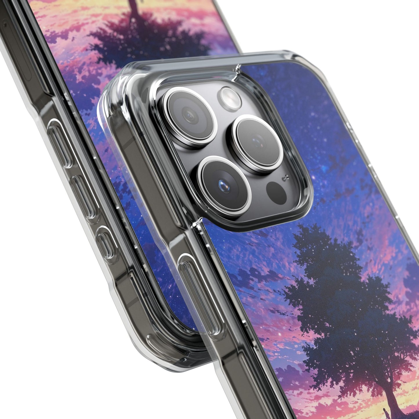 Night Sky Tree Case | Clear Magnetic