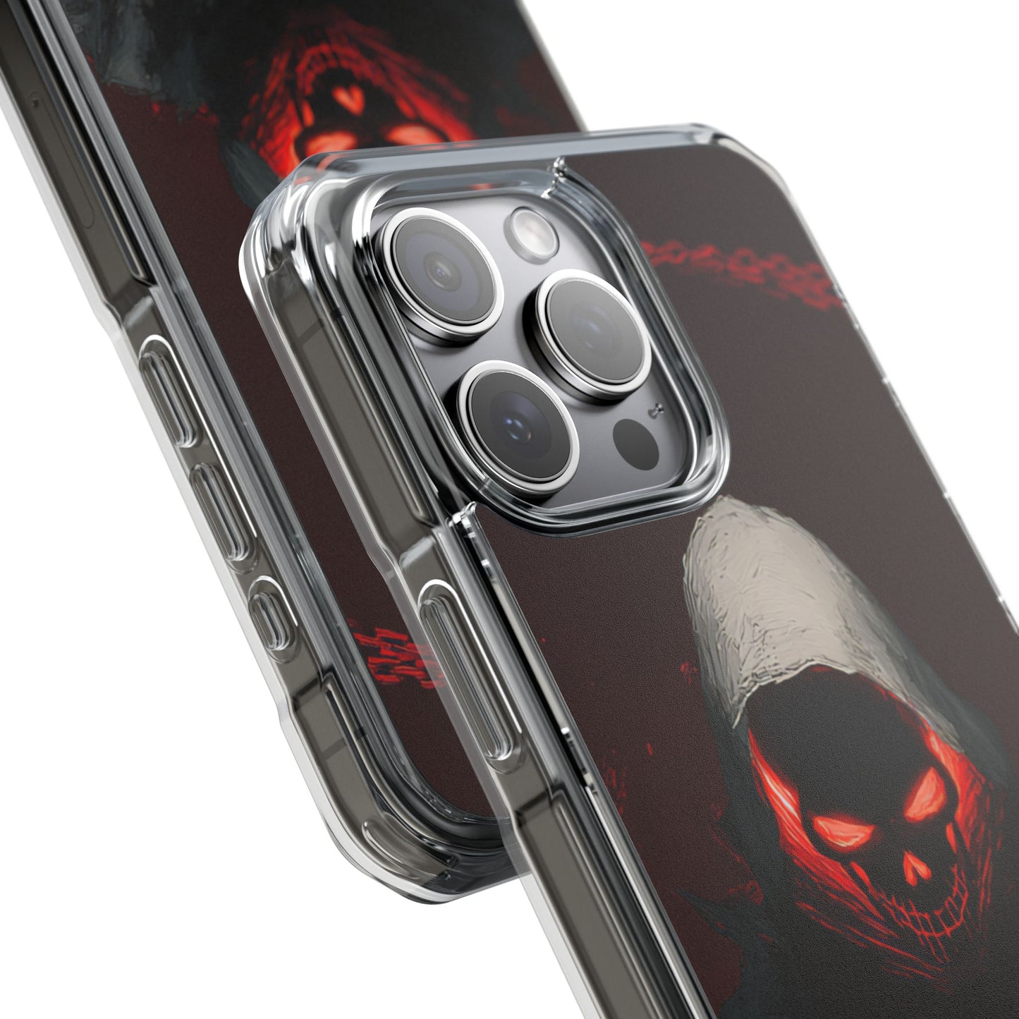 Grim Reaper Red Case | Clear Magnetic