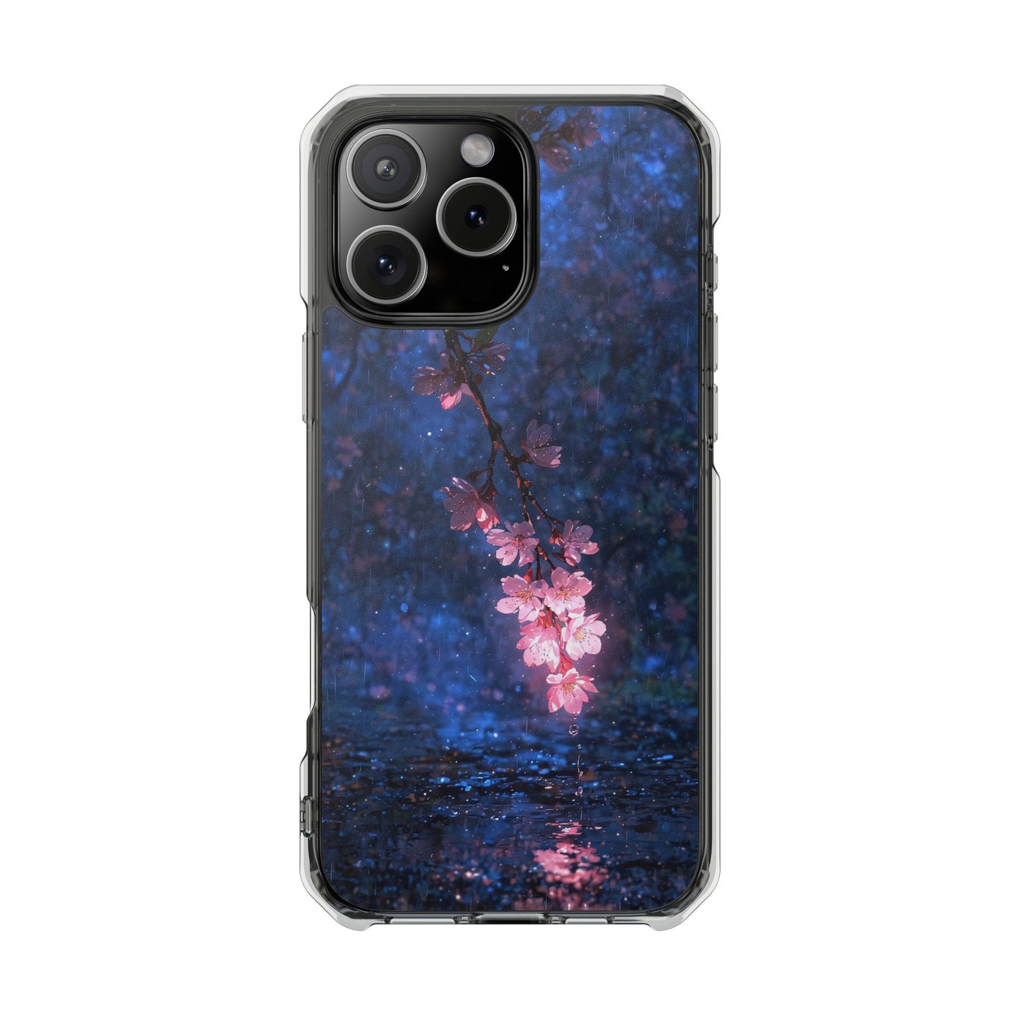 Floral Night Case |Clear Magnetic