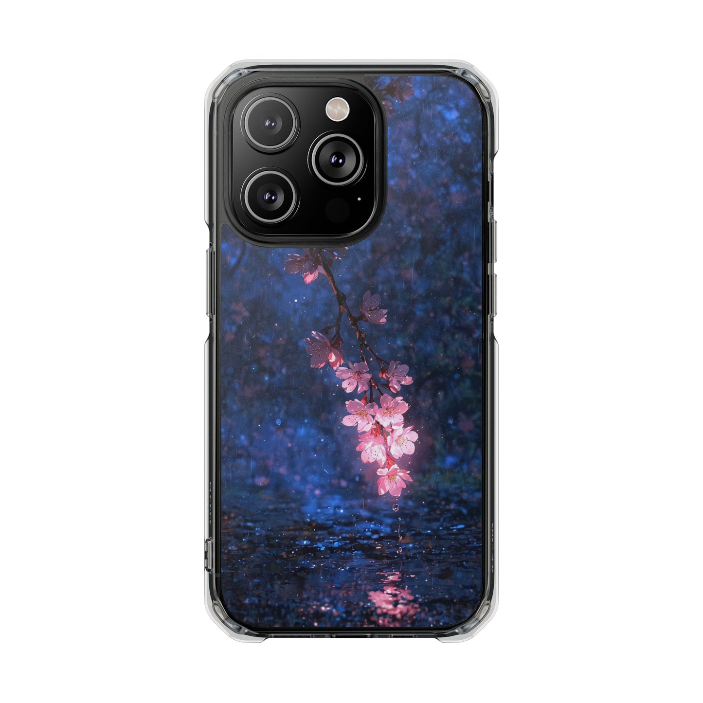 Floral Night Case |Clear Magnetic
