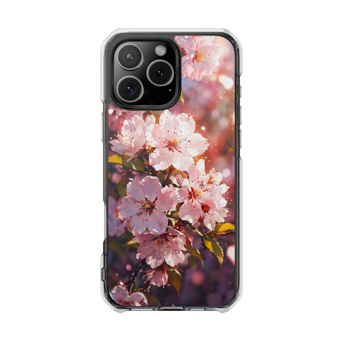 Cherry Blossom Case |Clear Magnetic