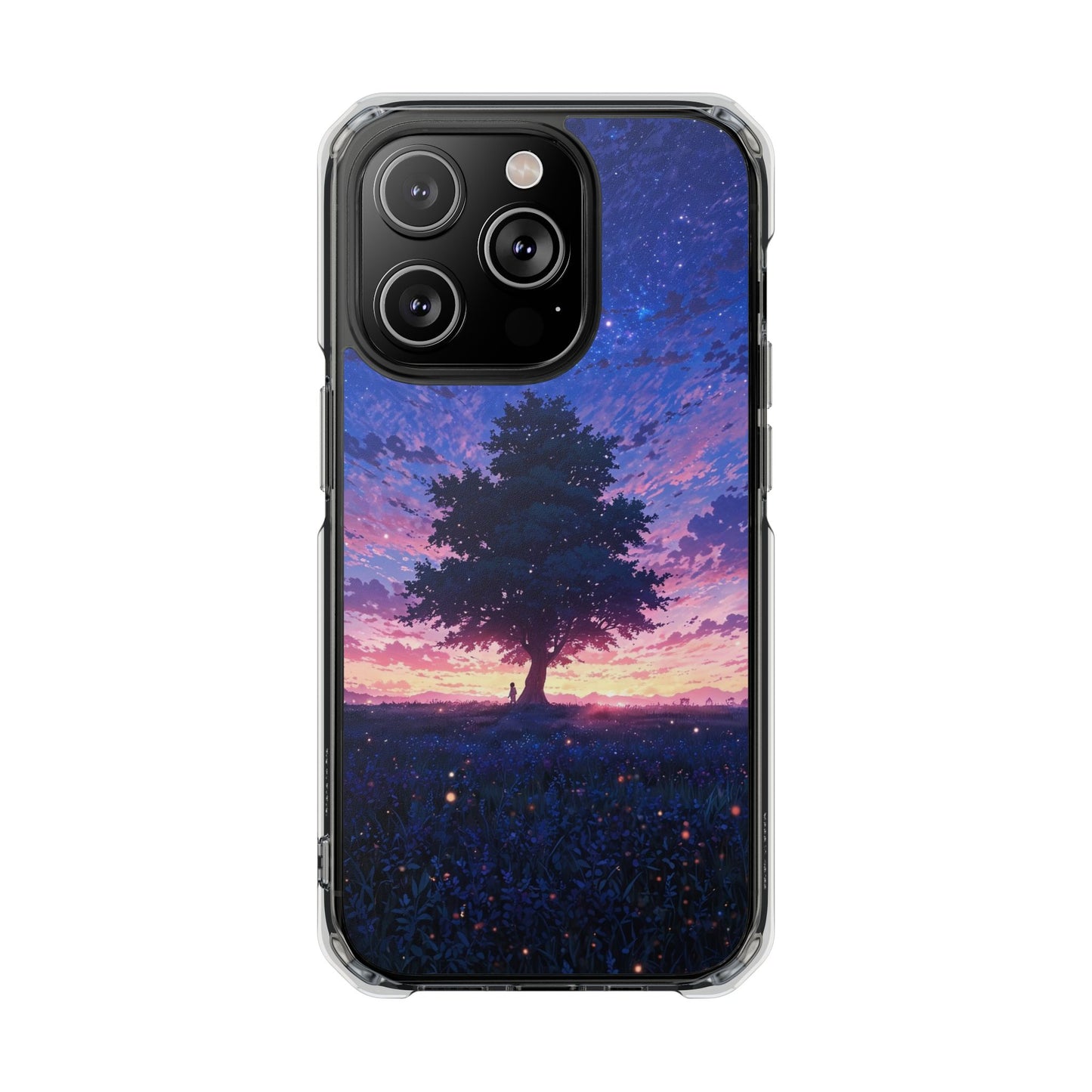 Night Sky Tree Case | Clear Magnetic