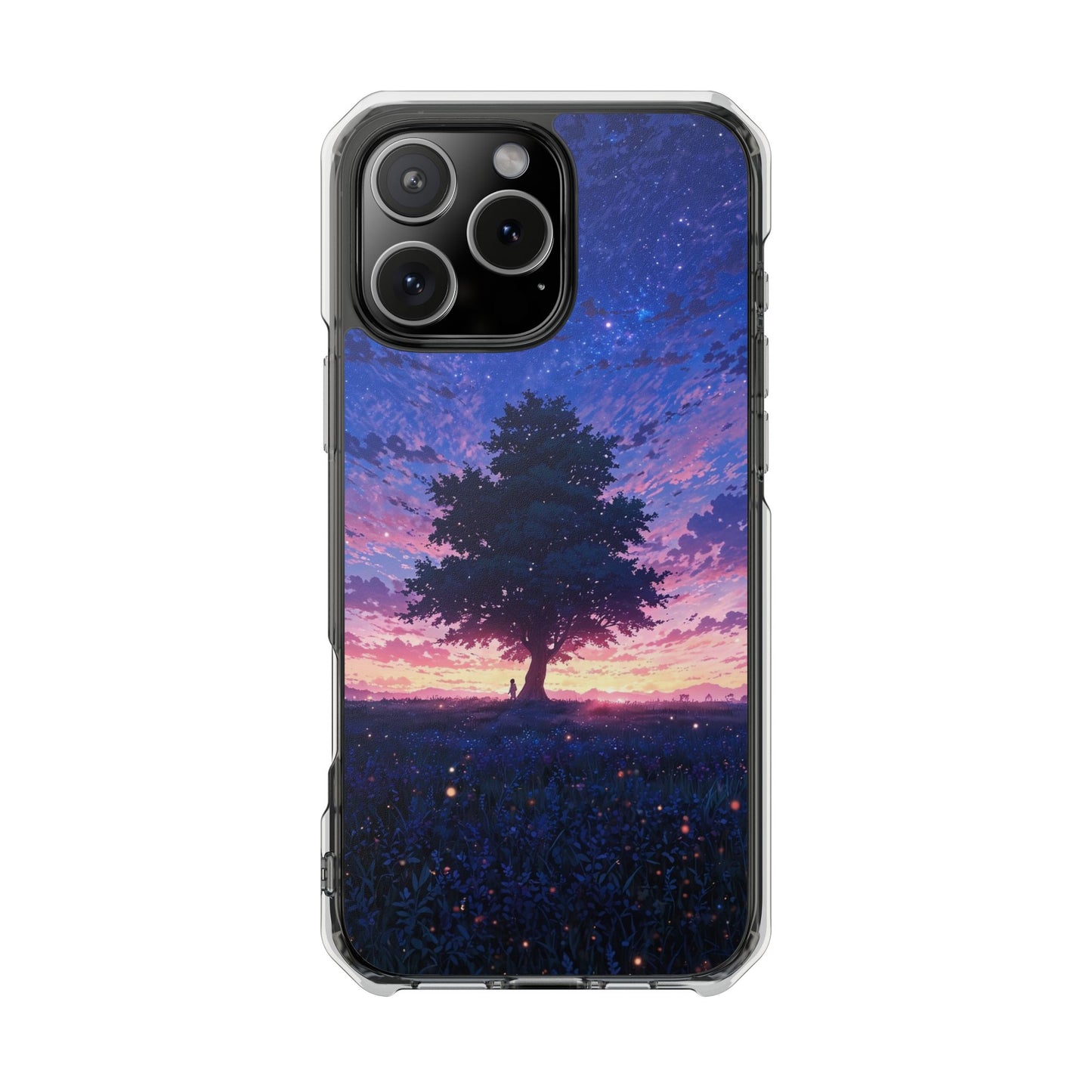 Night Sky Tree Case | Clear Magnetic