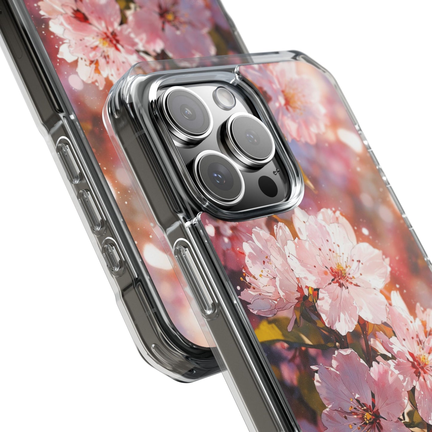 Cherry Blossom Case |Clear Magnetic