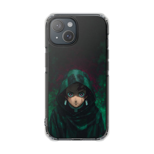 Tanjiro Clear Magnetic Phone Case