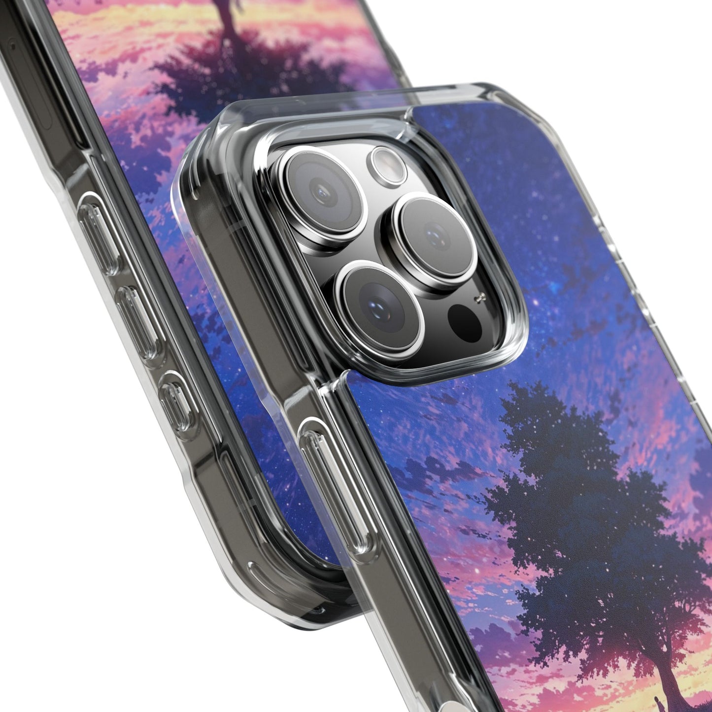 Night Sky Tree Case | Clear Magnetic