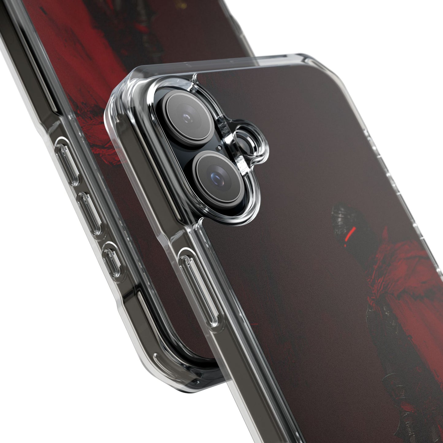 Red Knight Magnetic Clear Case