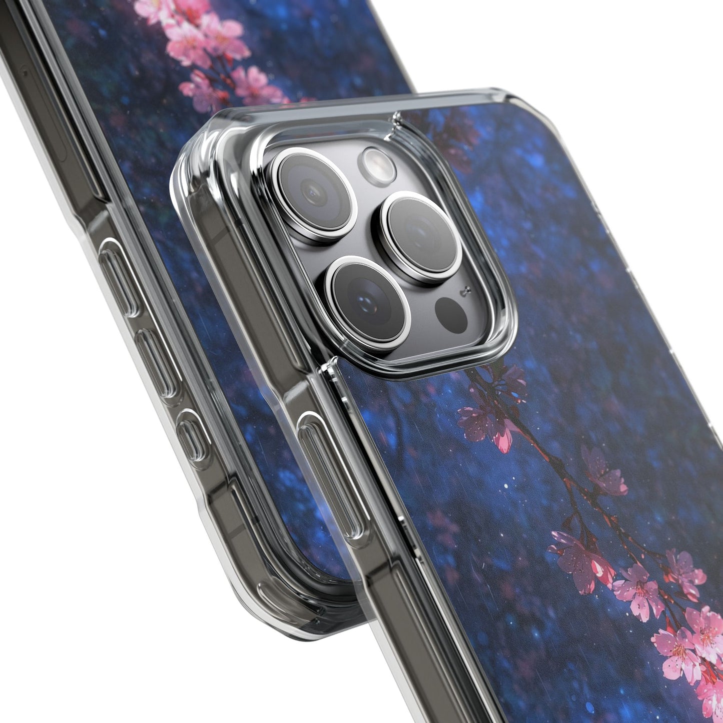 Floral Night Case |Clear Magnetic