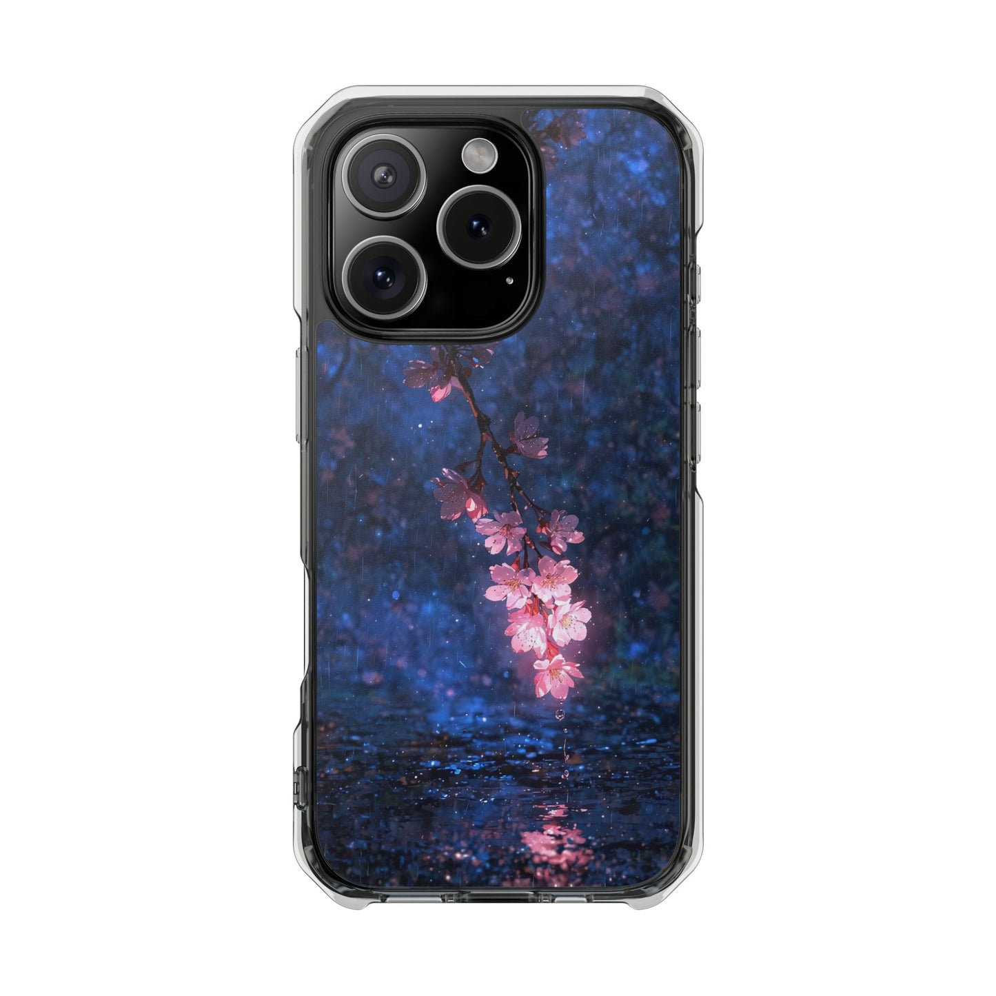 Floral Night Case |Clear Magnetic