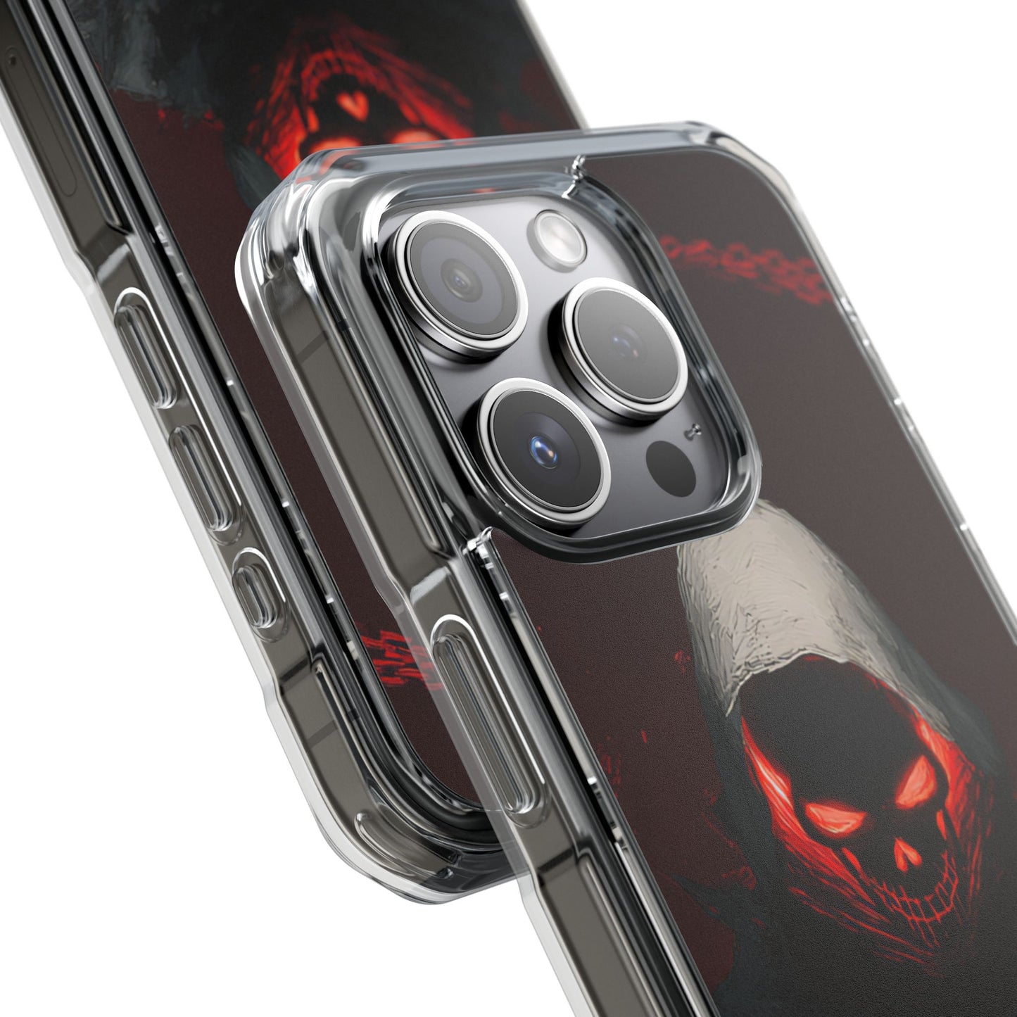 Grim Reaper Red Case | Clear Magnetic