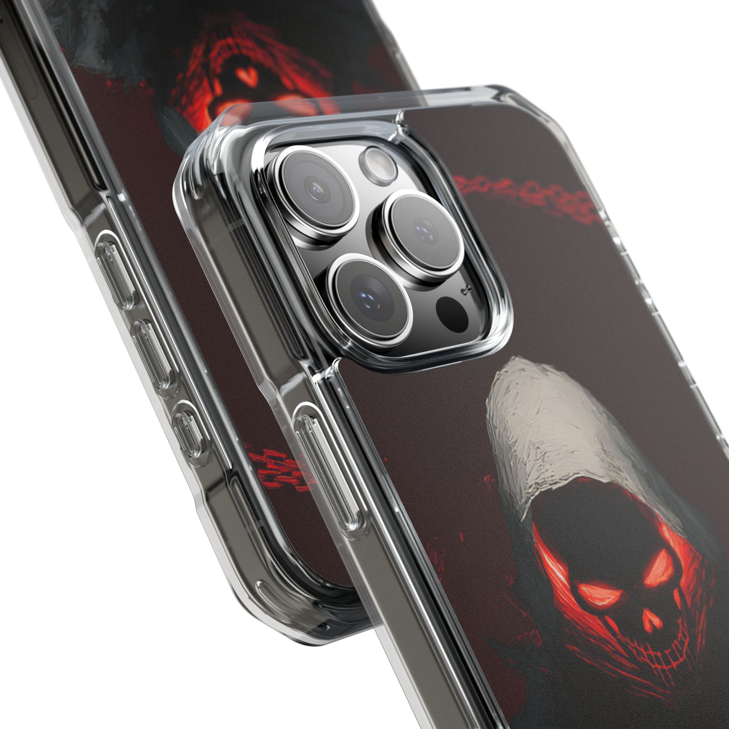 Grim Reaper Red Case | Clear Magnetic