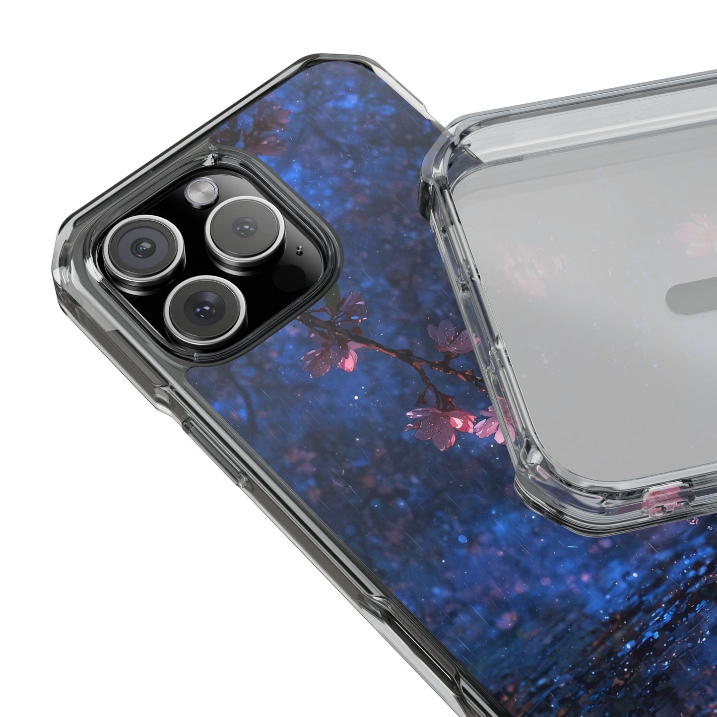 Floral Night Case |Clear Magnetic