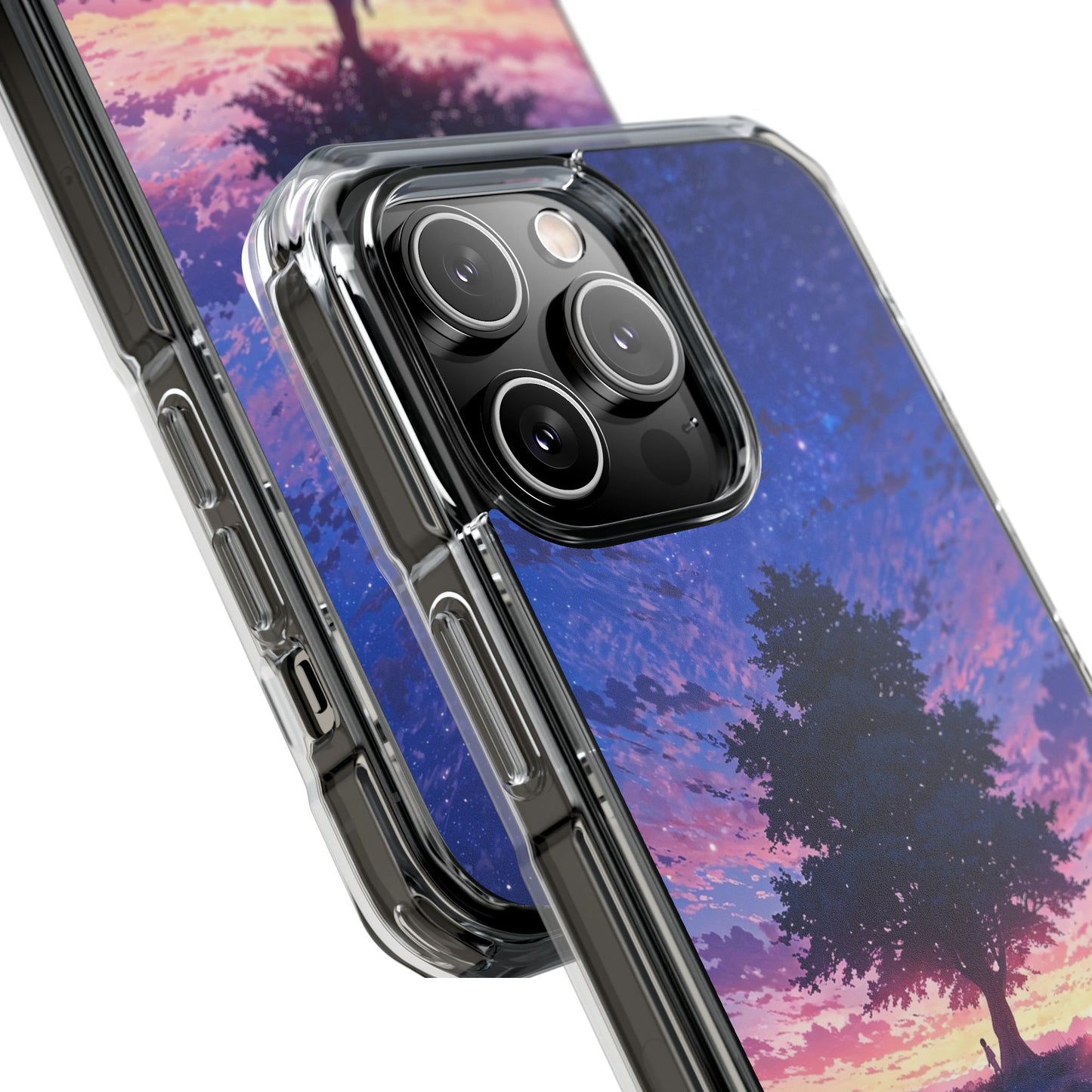 Night Sky Tree Case | Clear Magnetic
