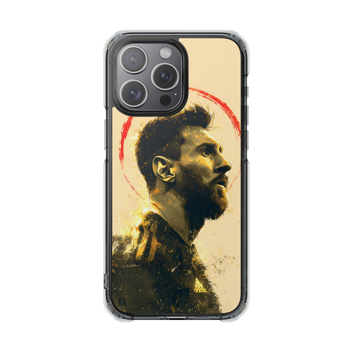 Leo Messi Case |Clear Magnetic
