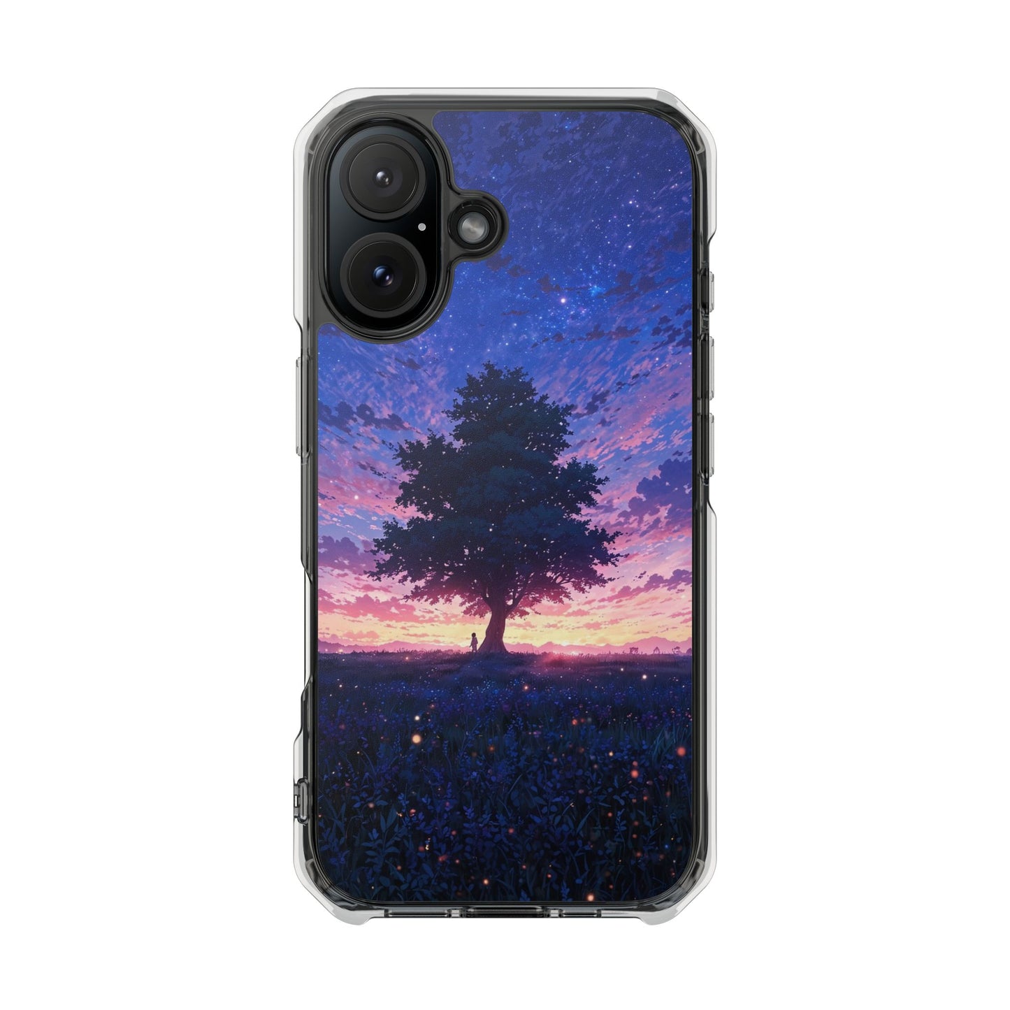 Night Sky Tree Case | Clear Magnetic