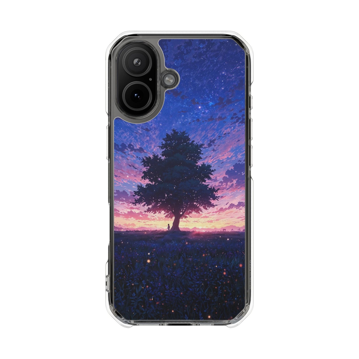 Night Sky Tree Case | Clear Magnetic
