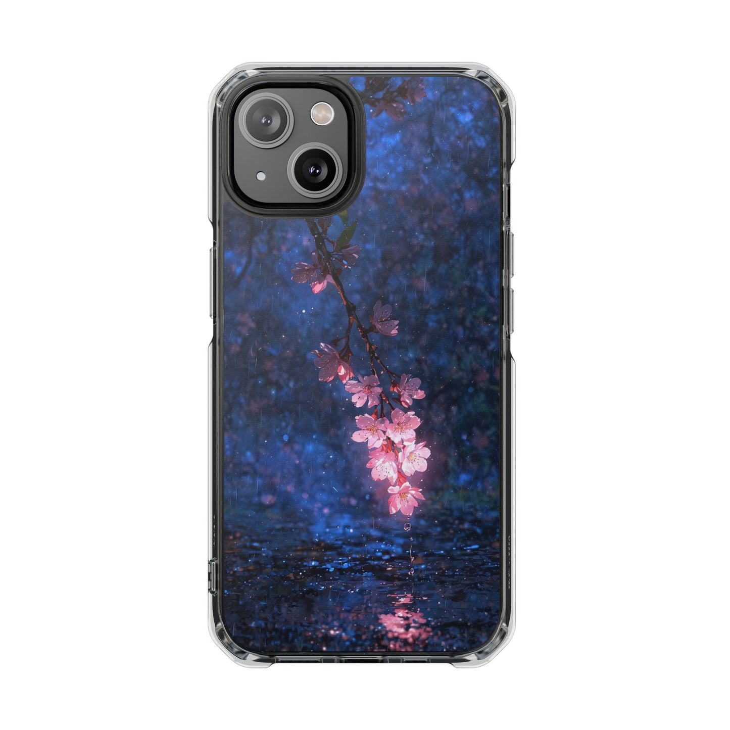 Floral Night Case |Clear Magnetic