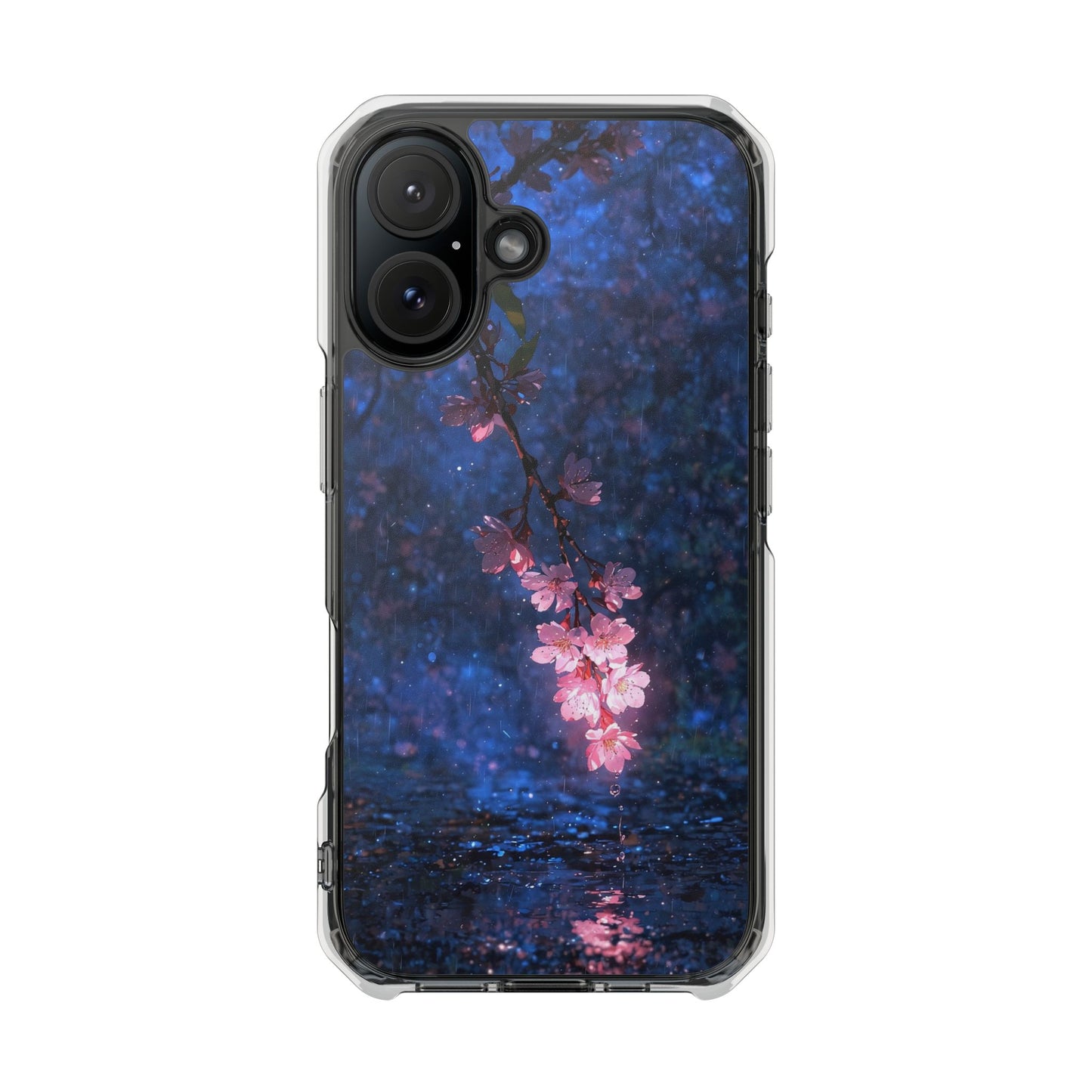 Floral Night Case |Clear Magnetic