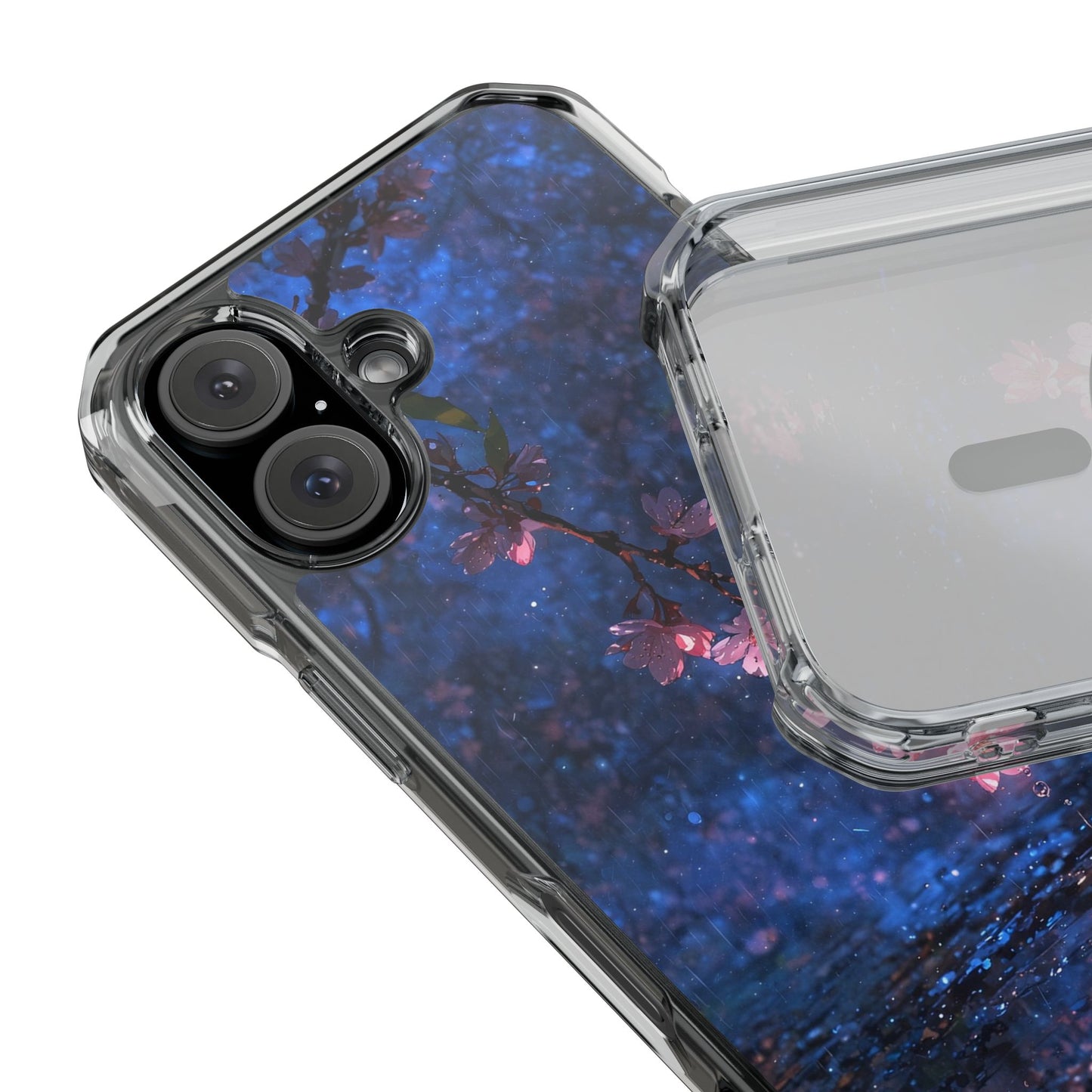 Floral Night Case |Clear Magnetic