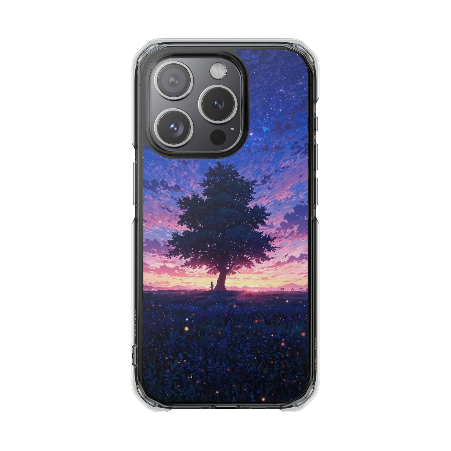 Night Sky Tree Case | Clear Magnetic