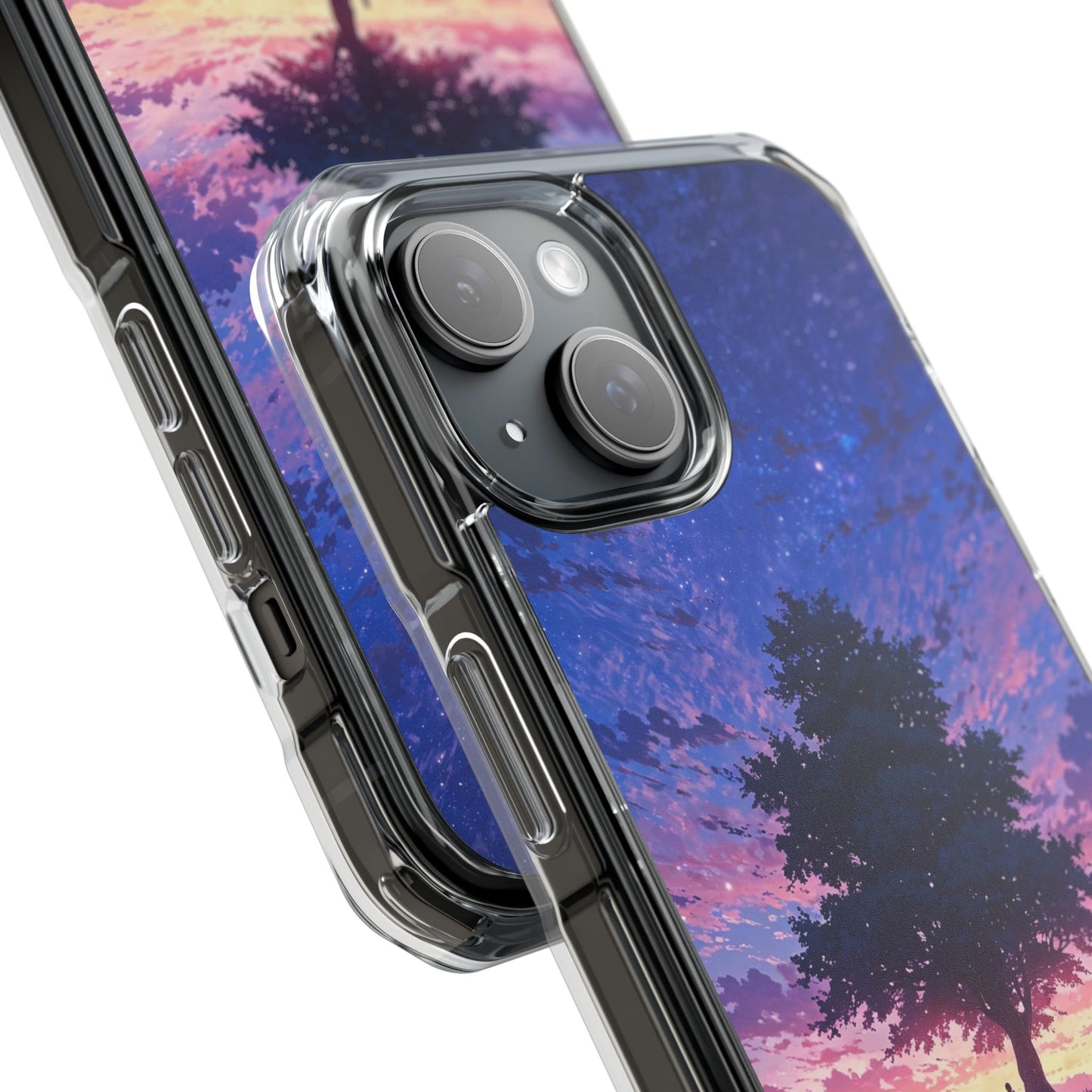 Night Sky Tree Case | Clear Magnetic