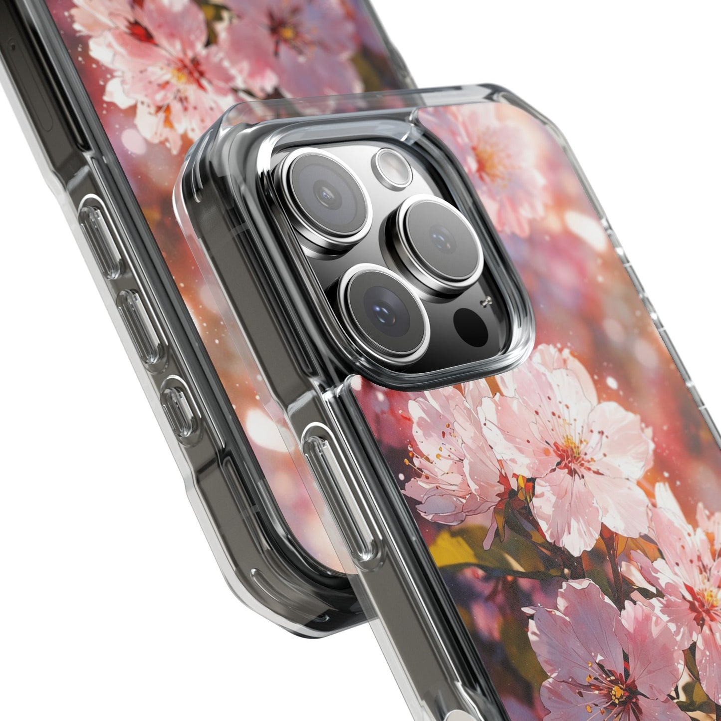Cherry Blossom Case |Clear Magnetic