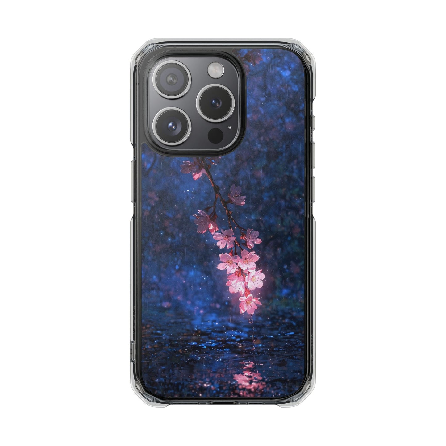 Floral Night Case |Clear Magnetic