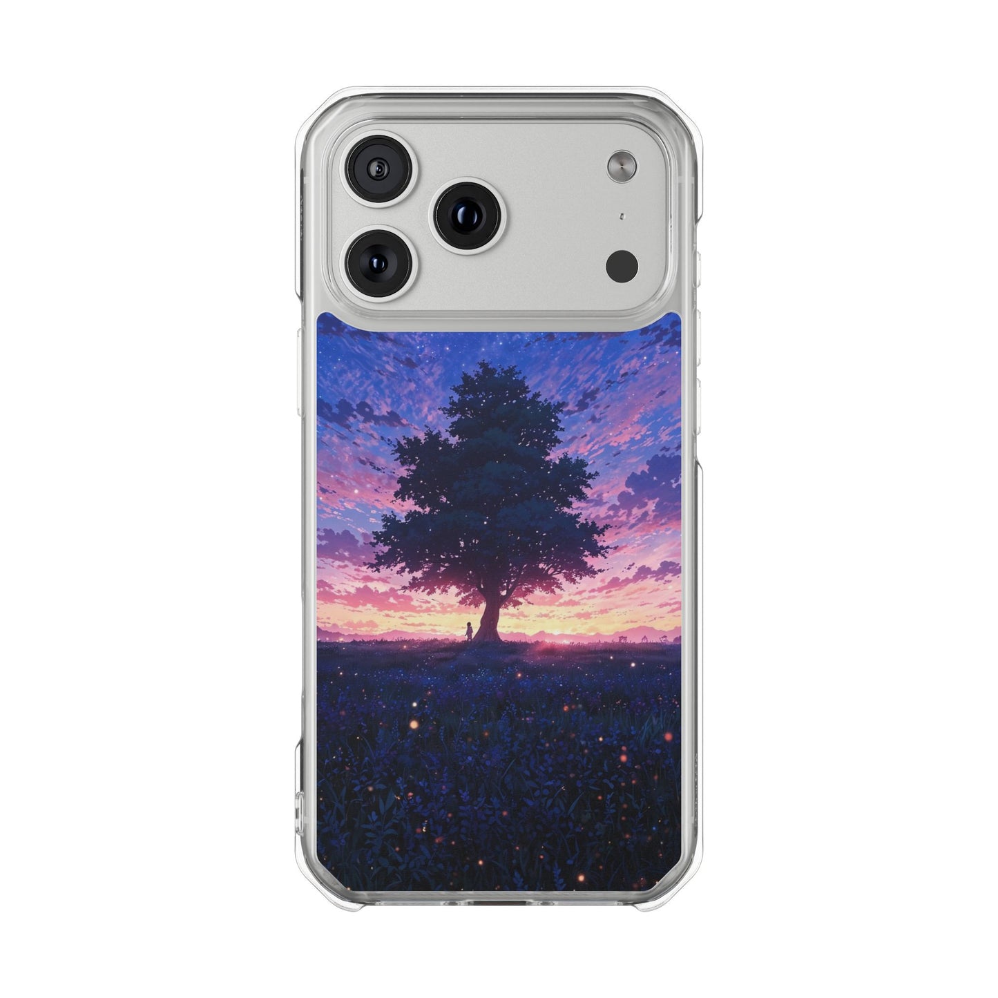Night Sky Tree Case | Clear Magnetic