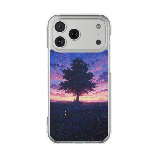 Night Sky Tree Case | Clear Magnetic