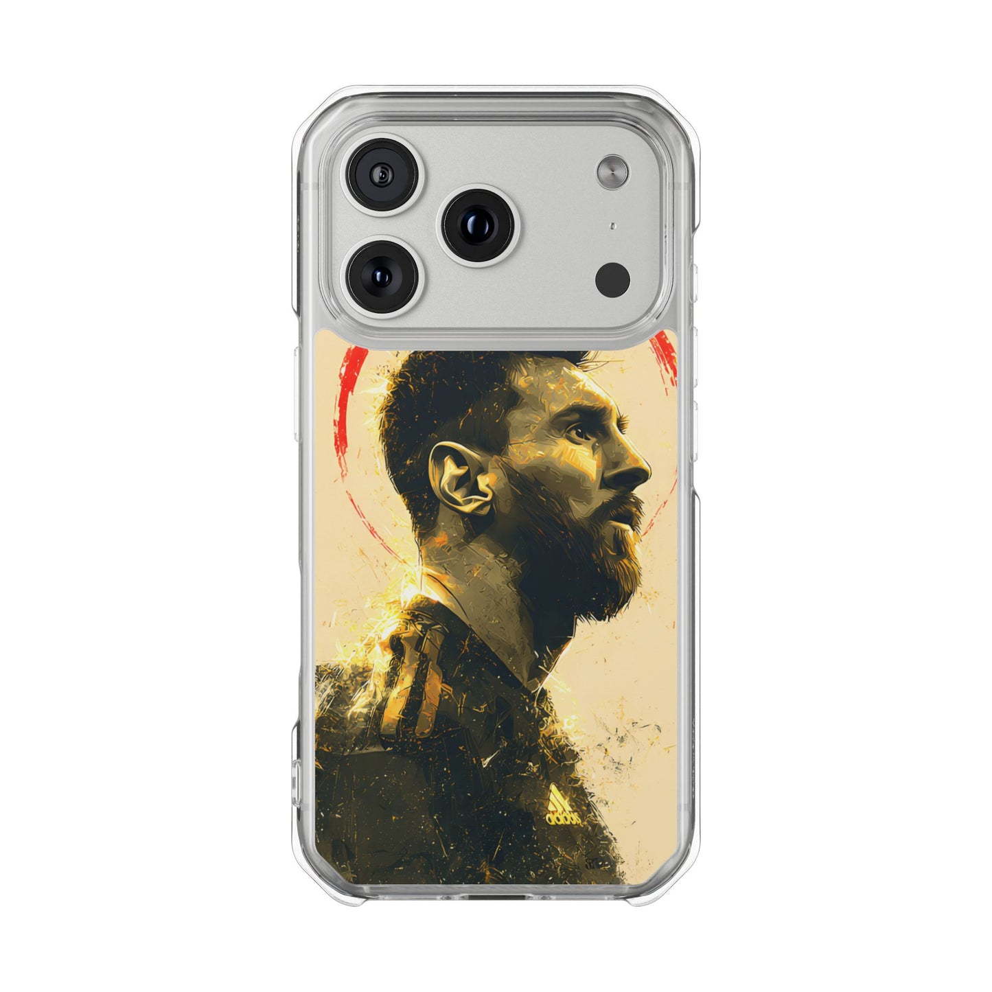 Leo Messi Case |Clear Magnetic