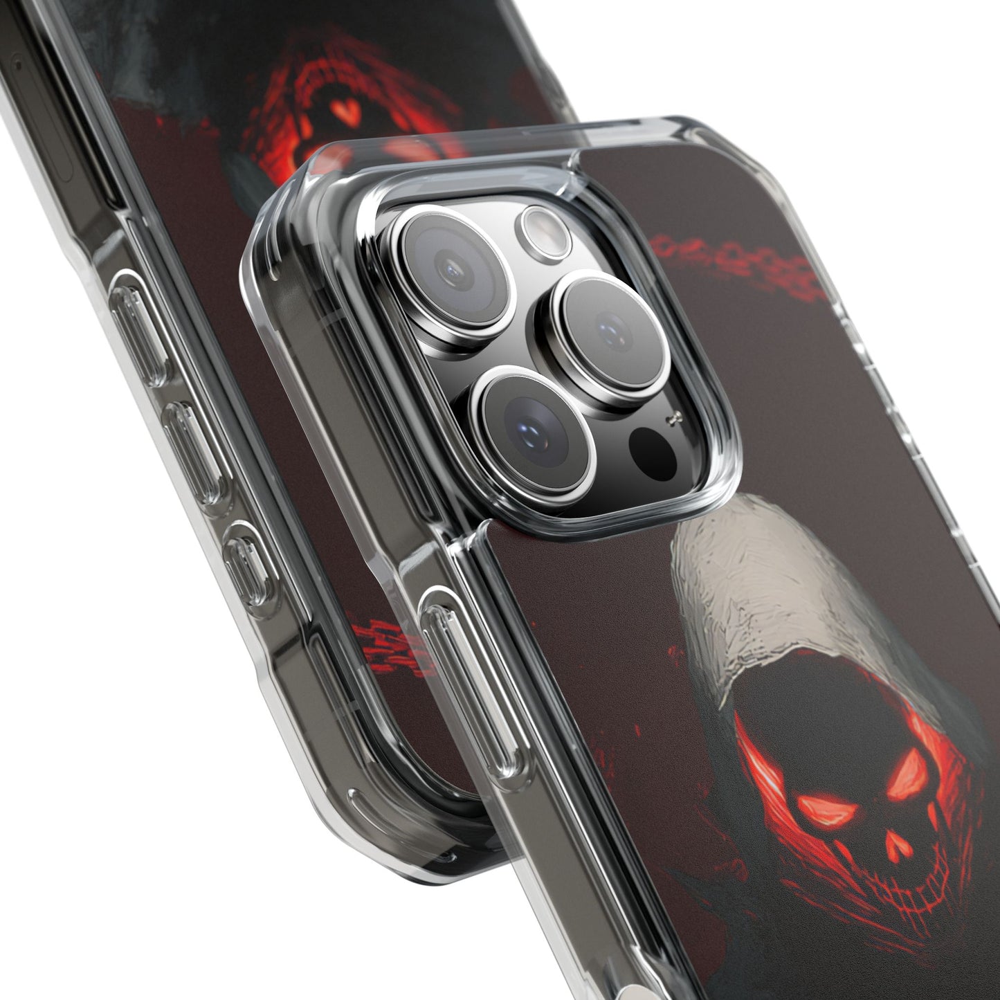 Grim Reaper Red Case | Clear Magnetic