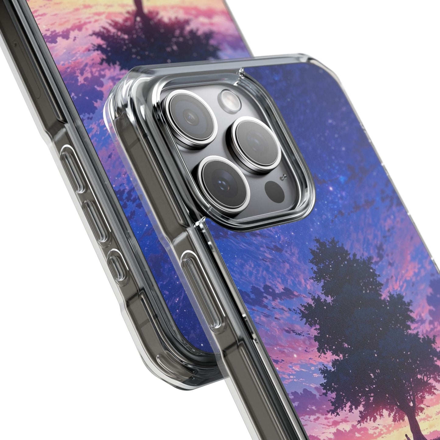 Night Sky Tree Case | Clear Magnetic