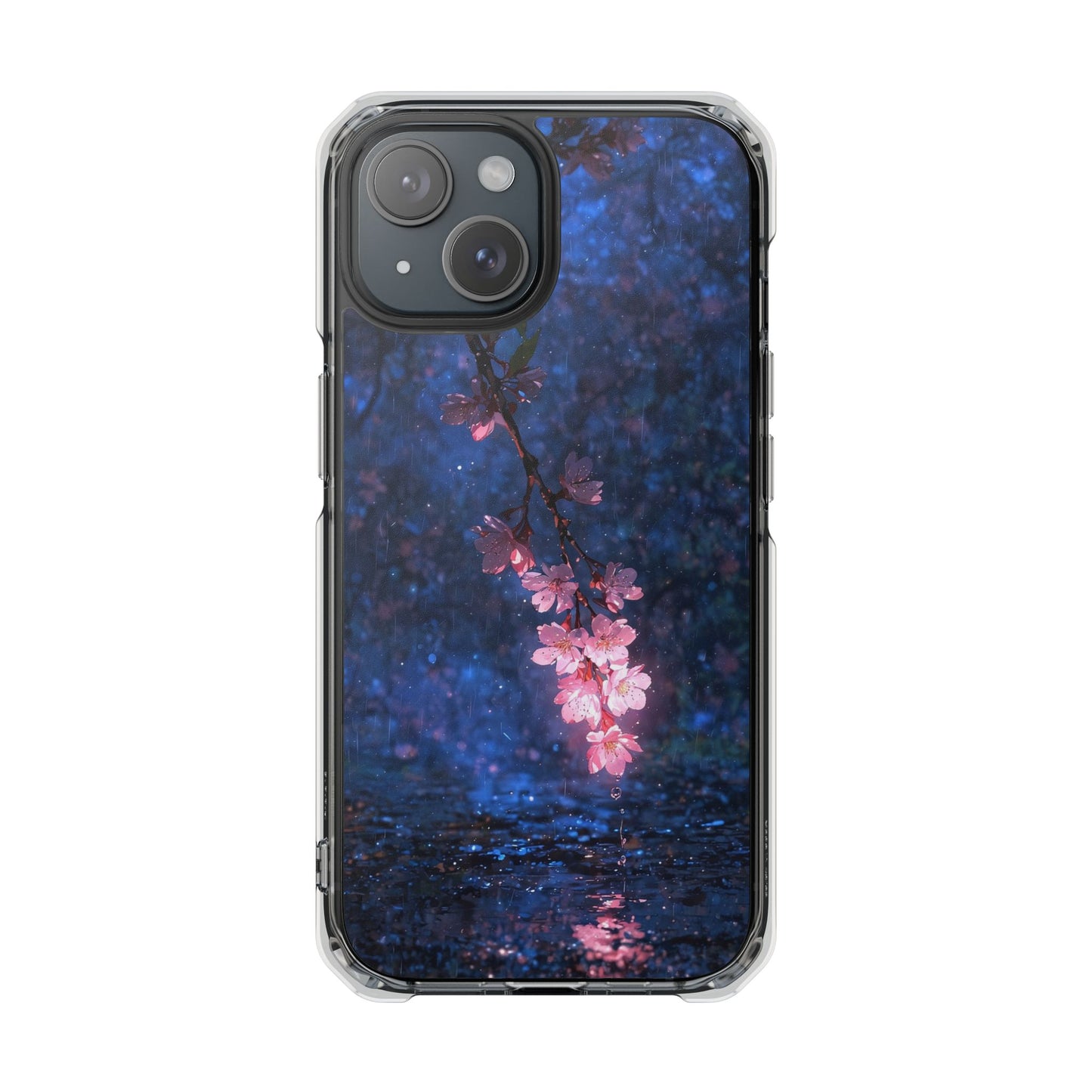 Floral Night Case |Clear Magnetic