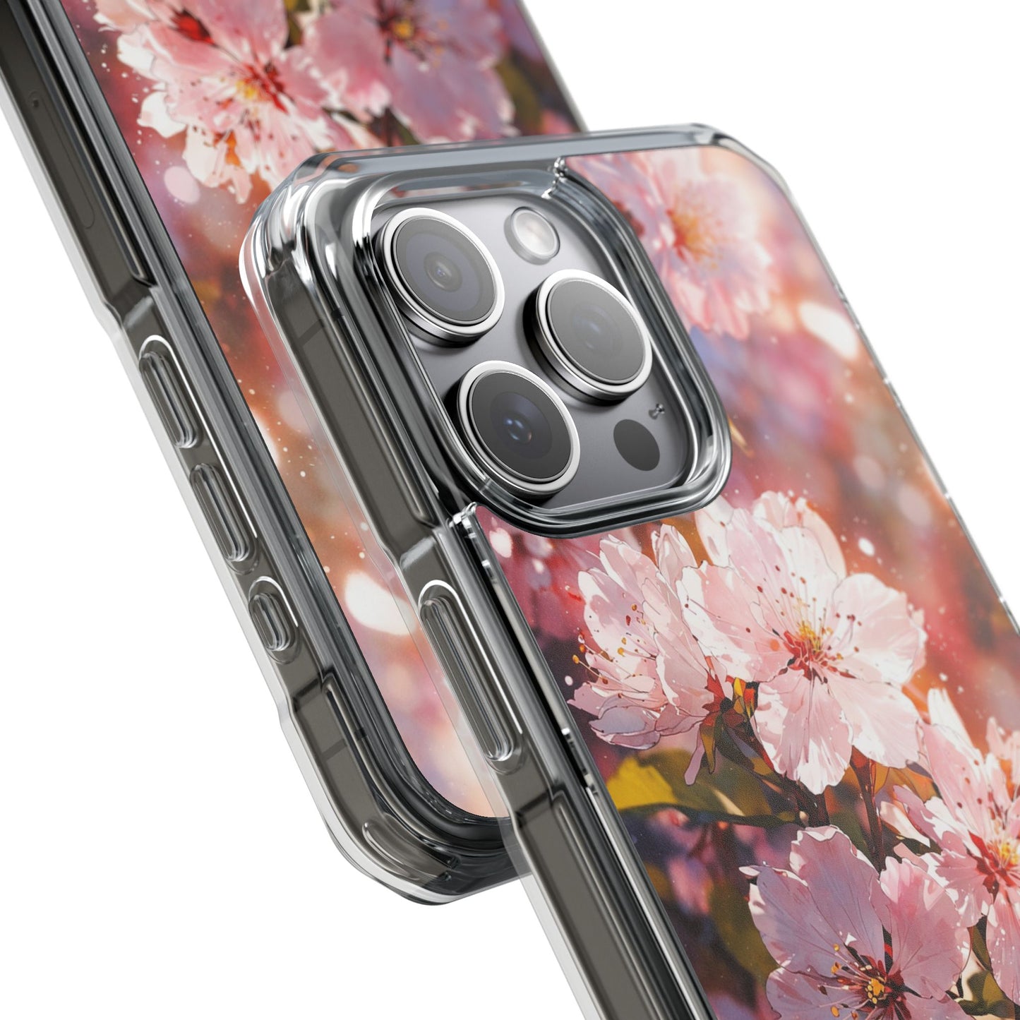Cherry Blossom Case |Clear Magnetic
