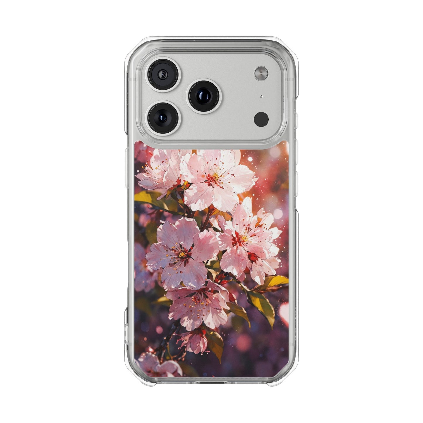 Cherry Blossom Case |Clear Magnetic